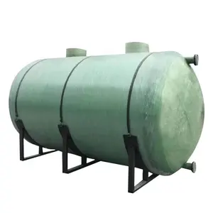 FRP GRP Fiberglass Alkali Liquid Storage Tank or Vessel