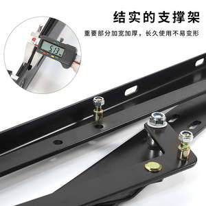 Venta al por mayor de 10 pares de amortiguadores de gas para camas, de hierro resistente, silenciosos al abrir/cerrar, de fácil instalación, para plataformas elevadoras de camas y muebles. - Product Image 2