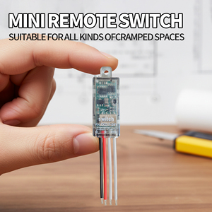 Mini không dây chuyển đổi từ xa 433MHz DC 3.7-24V 2A chuyển đổi không dây khô liên hệ với ẩn cài đặt - Product Image 2