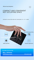 Mini PC INYUDA NUC N100 con Windows 11, SSD de 256 GB y DDR4, Intel Core Quad Core, Enchufes AU/US/CN para Aplicaciones de Escritorio
