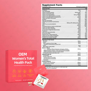 Paquetes Diarios de Vitaminas para la Salud de la Mujer, Multivitaminas Todo en Uno, Nutrientes Esenciales, Energía, Estrés, Digestión, Bienestar Femenino, 30 Paquetes - Product Image 4