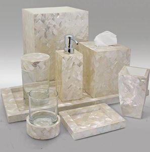 อ่างอาบน้ำที่เป็นมิตรกับสิ่งแวดล้อมอุปกรณ์เสริมของแม่มุกสี่เหลี่ยมใช้ในบ้านโรงแรมผู้ซื้อออนไลน์อย่างยั่งยืนจากเวียดนาม - Product Image 5