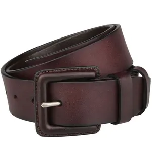 Men Classic Vintage Pin Buckle Luxury Strap Real Cow Leather Belt Custom Size And Material Belt