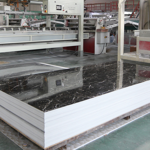 Paneles de Piedra Plástica Foju 2440*1220*3mm, Panel de Pared de PVC con Efecto Mármol, Resistente al Agua y a los Rayos UV, Lámina de PVC con Efecto Mármol para Decoración de Paredes - Product Image 5