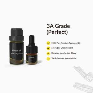 Huile d'Agarwood (Oudh) Premium Riche et Boisée, Vieillie, 100% Naturelle, pour Aromathérapie et Parfum de Luxe, Oudh Foncé, Format Échantillon - Product Image 5