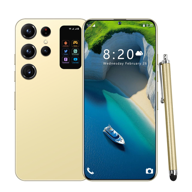 2025 New Original Phones S26 ultra Smartphones 22GB+2TB 5G Dual SIM Cellphone Mobile Phone Face Unlock Android 15 5G Phone