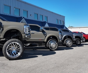 Jantes forgées à design concave 8x6.5 8x170 8x180 6x5.5 5x5.5 22x12 24x14 26x12 26x16 pour Ford F150 F250 Dodge Ram1500 2500 - Product Image 4