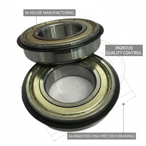 Roulements à billes à gorge profonde MLZ WM Brand 6306 <span class=keywords><strong>Du</strong></span> C3 6306 <span class=keywords><strong>Ddu</strong></span> 6306-2z 6306 Hybride céramique 6306 Zznr 6306 Znrc3 6306 - Product Image 4