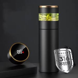 Custom Logo Printed Smart <b>Water</b> <b>Bottle</b> Promotion Corporate Activity Business Gift Vacuum Flask with LED Temperature Display - Product Image 2