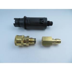 Adaptateur en plastique 1/4\" pour pistolet à eau haute pression, raccord rapide, usage domestique, accessoires pour pot à mousse pour nettoyeurs haute pression - Product Image 5