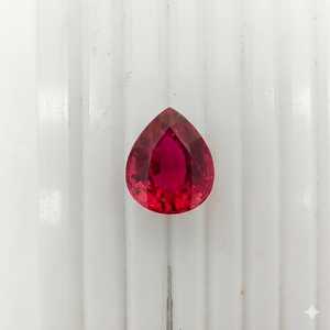 Pierres précieuses en vrac de qualité supérieure, rubis et émeraudes naturelles de forme poire, pour la création de bijoux, prix de gros. - Product Image 6