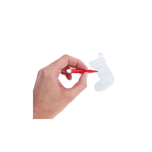 Juego de Adornos Navideños Hechos a Mano con 4 Marcadores, Perfecto para Decoración DIY y Proyectos Familiares Navideños - Product Image 1
