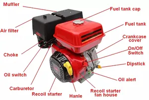 Minicompressor de ar para motocicleta, china produto de bicicleta com lavadora de potência para motor gasolina mini motocicleta 30hp 15hp pulverizador de motor a gasolina