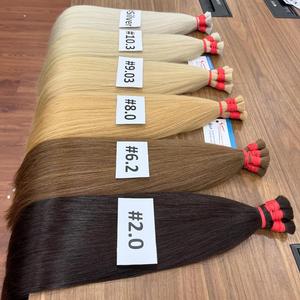 Grande quantité en stock très haute qualité extension de cheveux en vrac nouveau magasin de cheveux couleur sans perte vietnamienne - Product Image 6