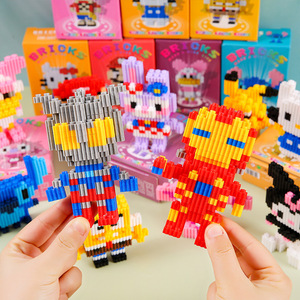 40 टुकड़े एब्स प्लास्टिक शैक्षिक जानवरों और प्रकृति थीम मॉडल खिलौना बिल्डिंग ब्लॉक किशोरों के लिए बॉक्स - Product Image 3