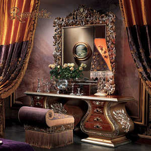 Lit King Size de Luxe de Style Art <span class=keywords><strong>Royal</strong></span> Français, Mobilier Complet pour Chambre à Coucher, Vente Directe Usine, Haute Qualité, Élégant - Product Image 4