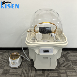 Kisen Top Hair Wash <span class=keywords><strong>Bac</strong></span> Shampooing Bassin Tête Spa Évier Bol Circulation De L'eau Fumigation Machine Salon Dispositif avec Réservoirs Chauffe - Product Image 5