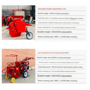 <span class=keywords><strong>Cosechadora</strong></span> Combinada <span class=keywords><strong>de</strong></span> Maíz <span class=keywords><strong>de</strong></span> Alta Eficiencia Marca YJ con Arranque Eléctrico, Modelo Pequeño/Mini, Larga Vida Útil y 1 Año <span class=keywords><strong>de</strong></span> Garantía - Product Image 3