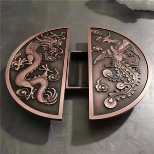 El chapa de aluminio personalizada se puede personalizar con patrones, formas y decoraciones metálicas arquitectónicas. - Product Image 2