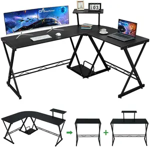 Hot Selling Convertible L Shaped Desk Offers Ideal Furnishing for Small Home Offices