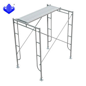 Échafaudage à cadre en H de type escalier 2m de hauteur Q235 Steel Factory Direct Custom Design - Product Image 2