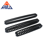 Cadena de tracción cerrada industrial Kwlid Bridge de alta calidad para máquinas CNC, con eslabones de plástico, separador de núcleo y nailon PA66