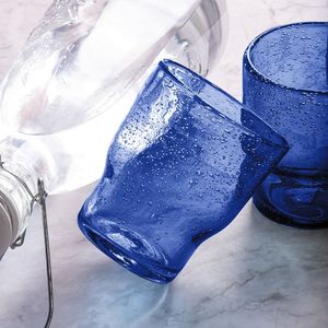Vaso de Agua UNICO BLUE de 325 ml, Diseño Panorámico Giratorio - Product Image 3