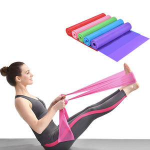 Accessoires de Fitness bande de résistance plate sans Latex bandes de Yoga extensible - Product Image 1