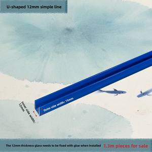 حافة حوض السمك على شكل حرف L-مادة ABS عالية القوة ، مقاومة للماء والتآكل ، مخصصة لخزانات المأكولات البحرية - Product Image 6