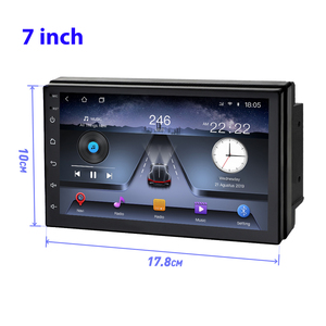 Autoradio lettore multimediale Android 2din da 7/9/10 pollici lettore Gps Wifi lettore Dvd <span class=keywords><strong>Auto</strong></span> autoradio lettore mappe Gps - Product Image 5