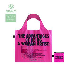 Épicerie réutilisable de haute qualité écologique léger Portable grande capacité poche lettre <span class=keywords><strong>sac</strong></span> à provisions pliant - Product Image 1