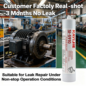 KAYIJIE SI-598/207/5910/5900/5699 Sellador Adhesivo <span class=keywords><strong>de</strong></span> Alto Rendimiento <span class=keywords><strong>de</strong></span> Curado Rápido Resistente a la Intemperie <span class=keywords><strong>de</strong></span> Uso General Neutro 100% Silicona - Product Image 3