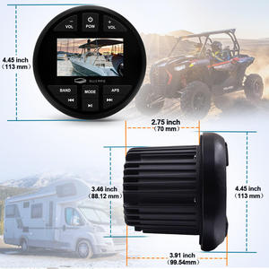 Récepteur stéréo marin étanche pour lecteur audio de voiture <span class=keywords><strong>Bluetooth</strong></span> système audio de <span class=keywords><strong>bateau</strong></span> de moto avec radio FM AM pour SPA UTV - Product Image 5