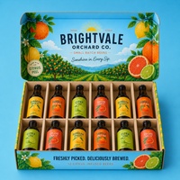 Boîte d'emballage recyclable haut de gamme personnalisée pour canettes de bière artisanale, de soda et de jus, avec insert robuste pour coffret cadeau de brasserie