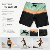 YILONG Fabricant OEM sur mesure de shorts de surf et de maillots de bain, shorts en polyester à séchage rapide pour hommes, marque de luxe