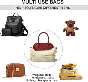 Sacs de rangement anti-poussière pour vêtements, fermeture à cordon, ensemble de pochettes de protection multi-usages pour chaussures et bottes - Product Image 4