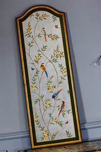 <strong>Large</strong> <strong>Wall</strong> Decoration Painting Picture Antique Home <strong>Decor</strong> Hanging Painting Wooden - Product Image 3