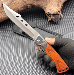 Cuchillo Táctico de Acero Inoxidable Más Vendido, Cuchillo Plegable de Bolsillo para Supervivencia, Camping, Caza y Proyectos de Bricolaje - Product Image 2