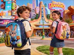 Tas Ransel Anak Lucu Motif Kebun Binatang, Laris Manis, Kapasitas Besar, Ringan, Cocok untuk Siswa Sekolah Dasar - Product Image 6