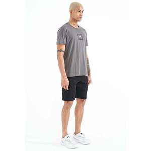Pantalones Cortos Negros Air Jones Alec para Hombre, Corte Estándar, Mezcla de Algodón Cómoda, Ropa Casual para el Día a Día y Ocio Activo - Product Image 6