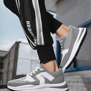 Low-price wholesale trendy breathable mesh surface sports shoes, lightweight <b>running</b> casual shoes, men's skate shoes - Product Image 4