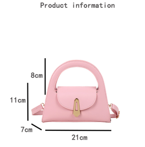ZPB3469 <span class=keywords><strong>Sac</strong></span> Bandoulière Semi-Circulaire <span class=keywords><strong>de</strong></span> Loisir pour <span class=keywords><strong>Femme</strong></span>, Couleur Unie avec Boucle Rétro, Grande Capacité, <span class=keywords><strong>Porté</strong></span> Croisé ou Épaule - Product Image 6