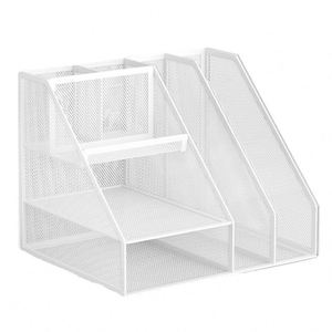 Mesh Metal 7 Compartments Office Desk <b>Organizer</b> Desk Sets <b>File</b> <b>Organizer</b> Metal Mesh <b>File</b> <b>Organizer</b> - Product Image 1