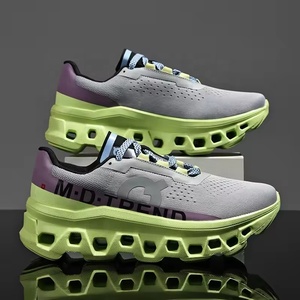 Sneakers Cloudmonster Originali di Lusso Personalizzate per <span class=keywords><strong>Uomo</strong></span>, <span class=keywords><strong>Scarpe</strong></span> da Corsa Leggere e Traspiranti con Lacci, Nuovo Stile - Product Image 3
