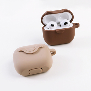 Tùy Chỉnh Bán Buôn Miễn Phí Mẫu Sang Trọng Silicone Trường Hợp Cho Airpo DS Không Khí Vỏ Pro Bìa Cho Không Khí Pod 1 2 3 Trường Hợp - Product Image 3