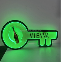 Présentoir de bouteilles de vin OEM personnalisé Champagne Glorifier Party Atmosphere Decoration Birdcage LED Glow Présentateur
