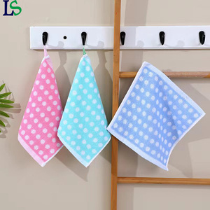 High Quality Cotton Custom logo Beauty Salon Face <strong>Small</strong> <strong>Hand</strong> <strong>Towels</strong> Household Children's <strong>Small</strong> square <strong>Towel</strong> - Product Image 1