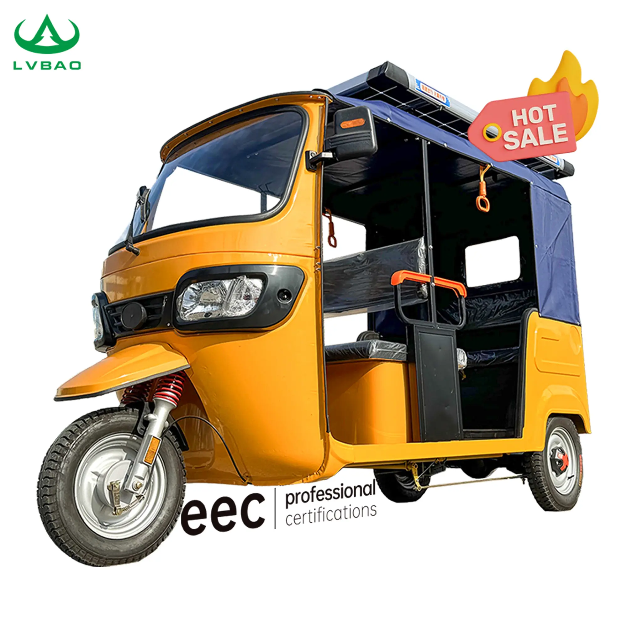 Taksi LB-ZK3WYS untuk Bajaj dewasa roda tiga 3 roda Ev becak kebanyakan listrik Dijual