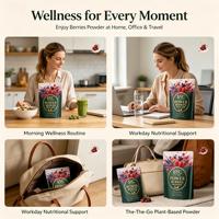 SYC BIO Power Berries Seeds Blend Pure Plant-Based Immune Support Smoothie Friendly Powder 150g 30 Servings Adult Custom