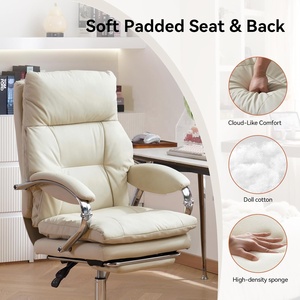 Chaise de bureau améliorée avec accoudoirs, design robuste, chaise de direction, chaise de gaming, chaise d'ordinateur confortable pour la maison, pur <span class=keywords><strong>plaisir</strong></span> de la posture assise - Product Image 2